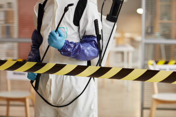 Professional Biohazard technician working in Newport, OR